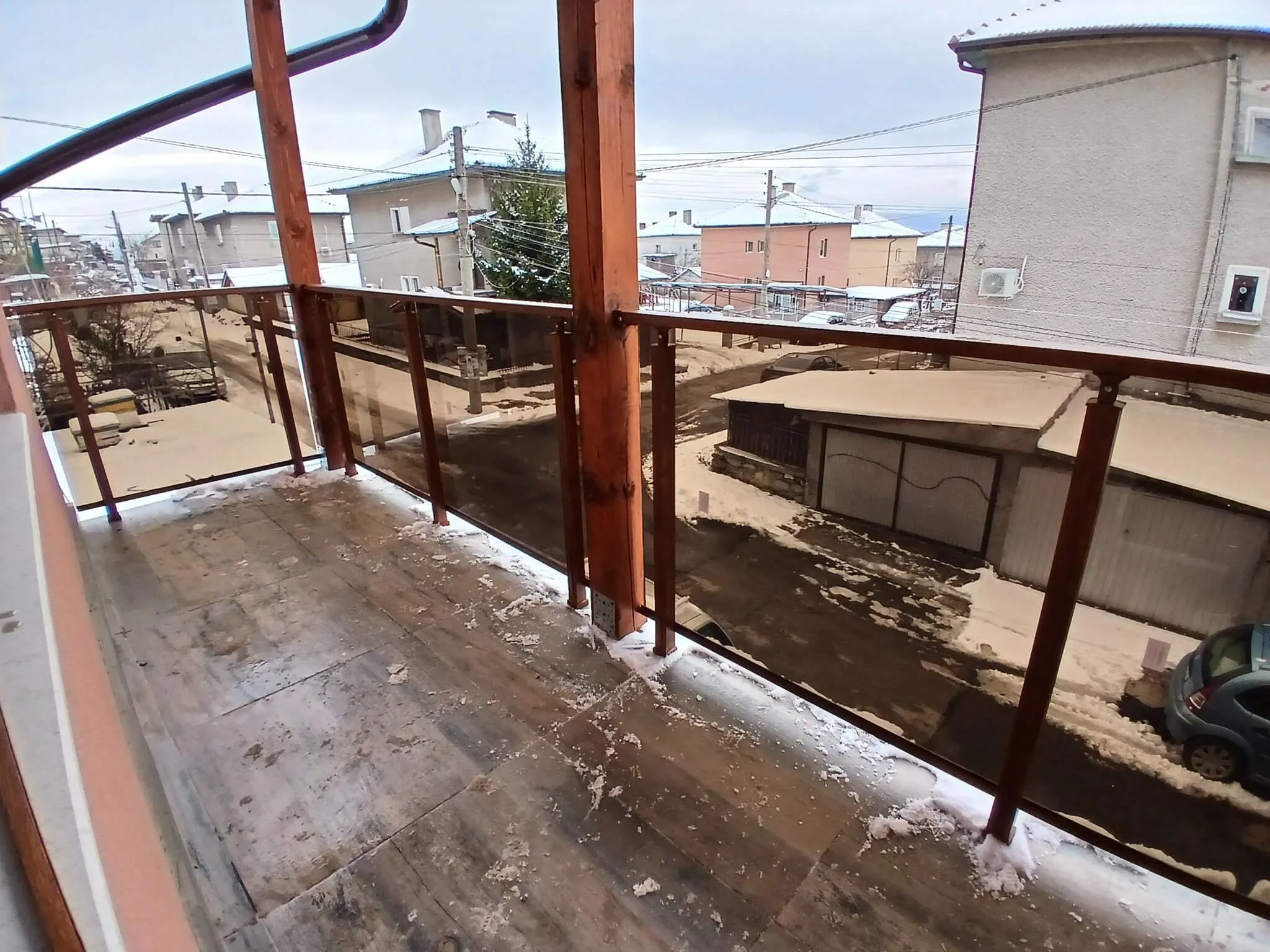 Алуминиев парапет със стъкло – Milenkovi 2018